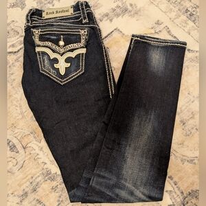 Rock Revival Women's Dark Blue Skinny Jeans